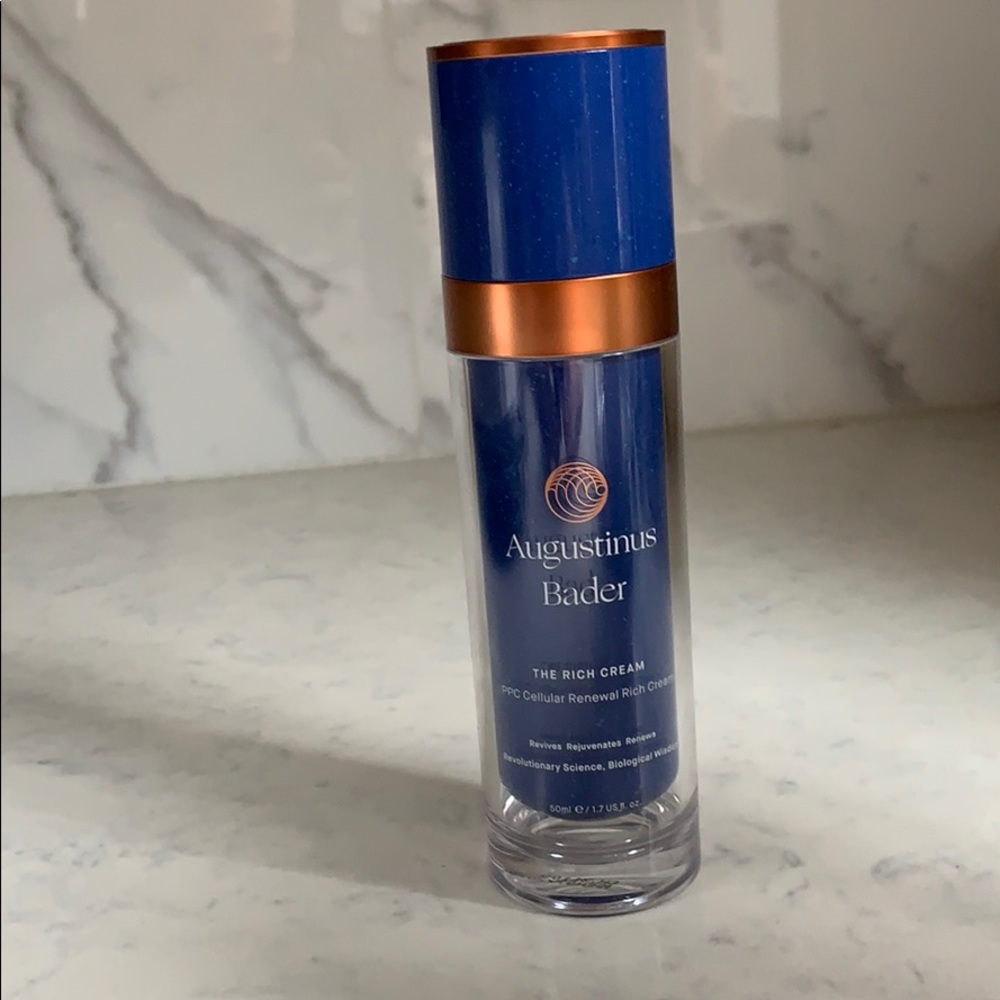 Augustinus Bader “The Rich Cream” 1.75 used 1x